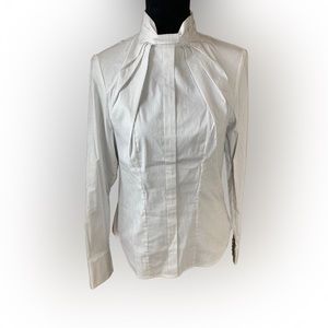 Etcetera NWT Long Sleeve Striped Blouse